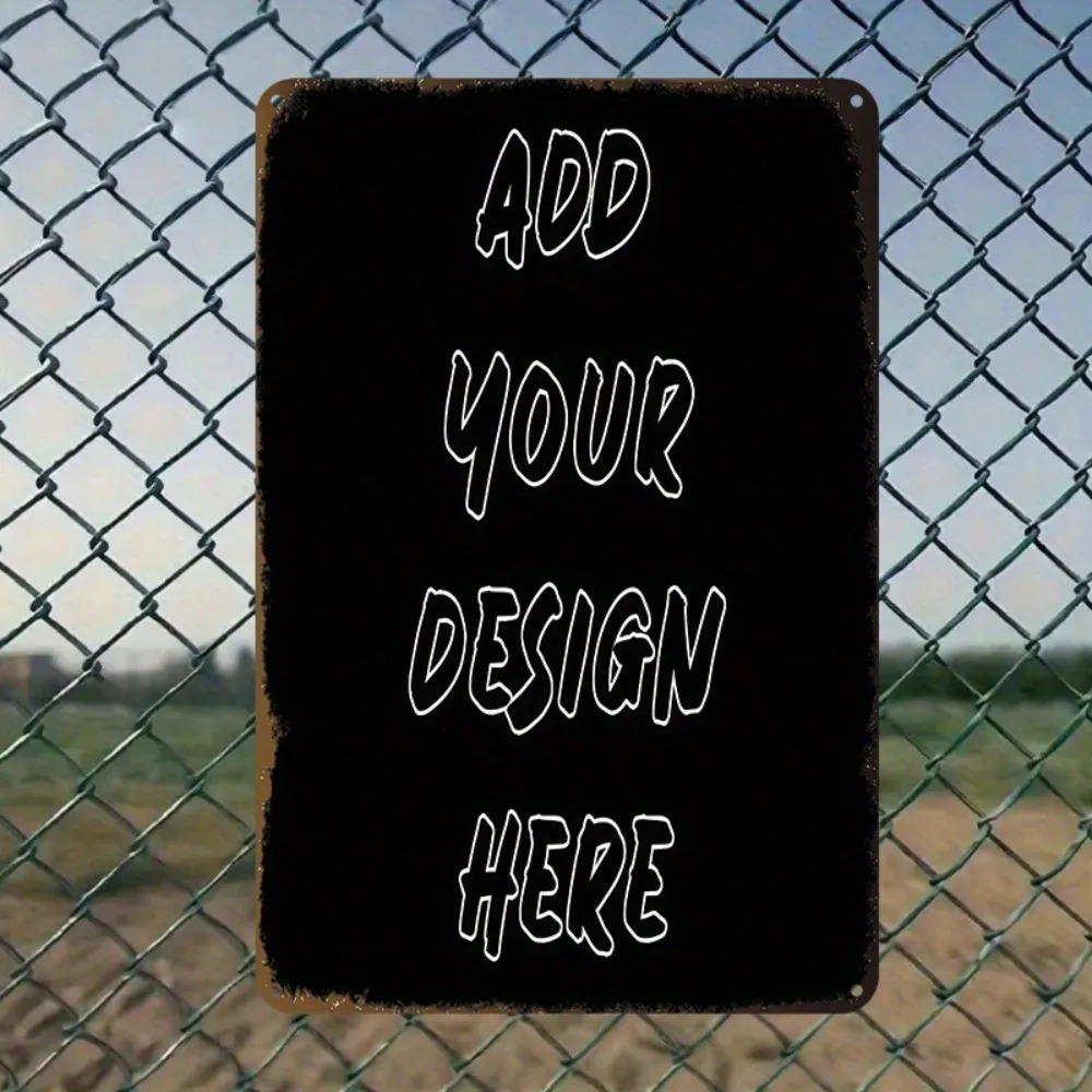 CIFbuy 8x12in Custom Tin Sign, - Home Bar Signs recension och pris