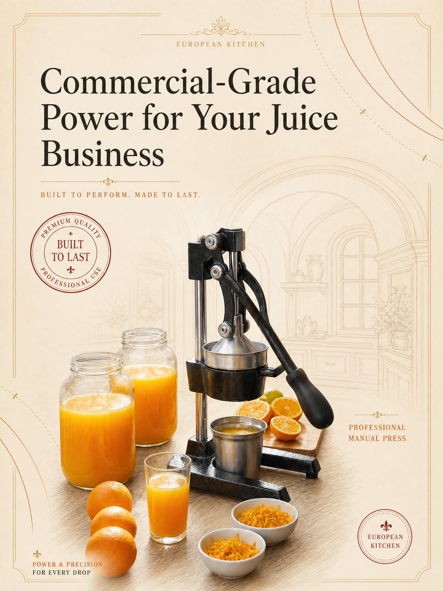 Manual Juicer, Manual Citrus J - Citrus Juicer Bar recension och pris