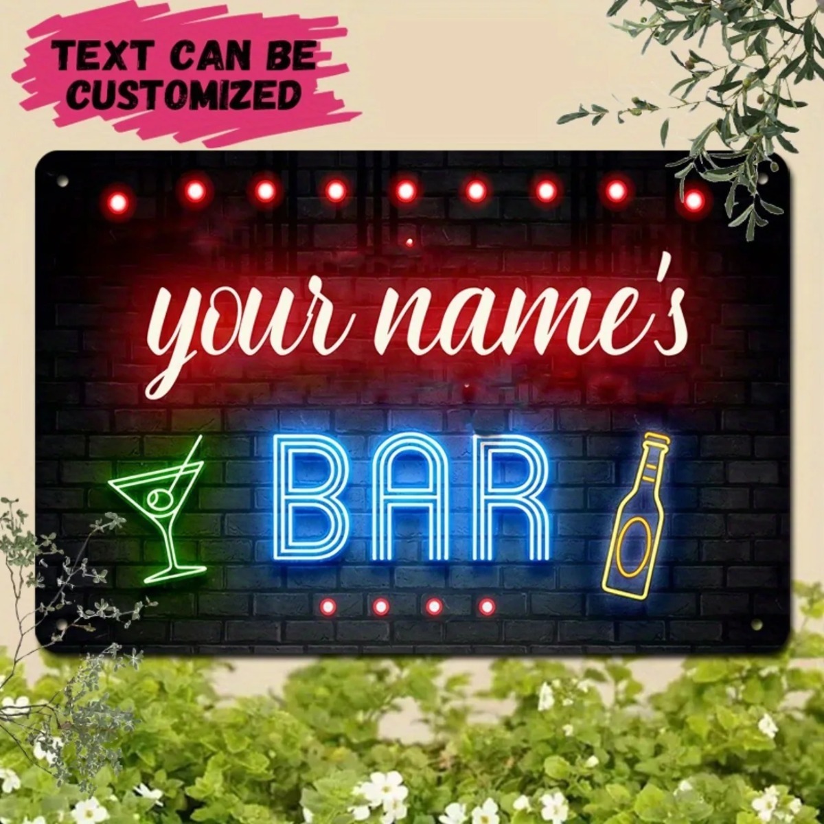 CIFbuy Vintage Aluminum Wall S - Home Bar Signs recension och pris