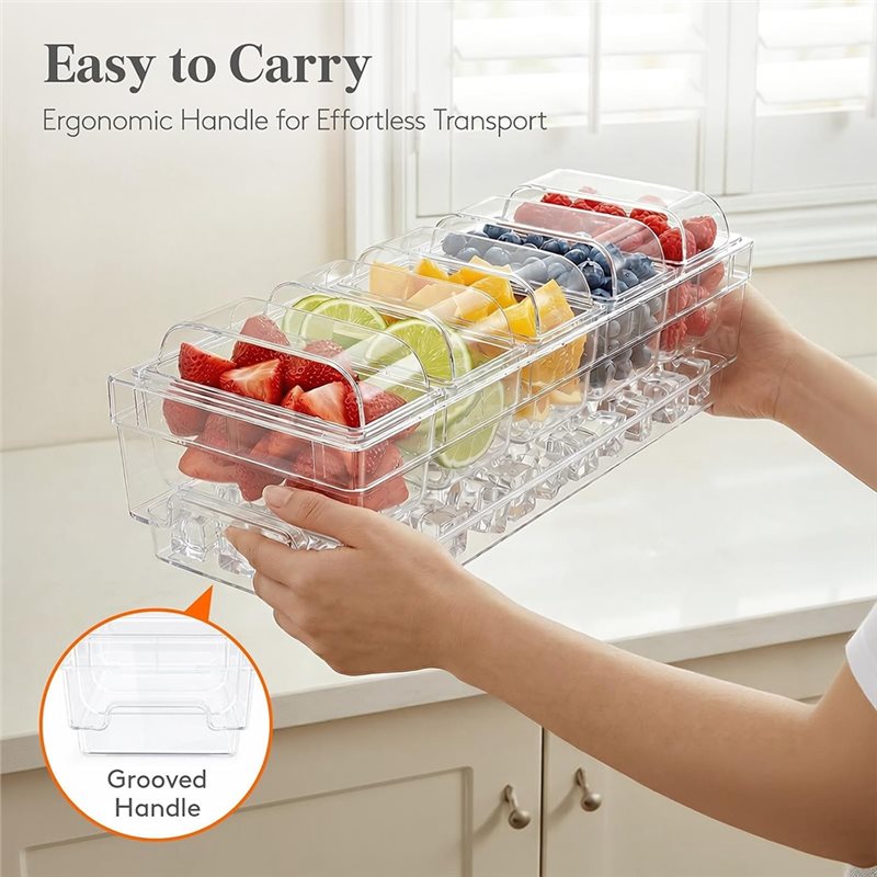 A25F-Chilled Condiment Contain - Garnish Tray Set recension och pris