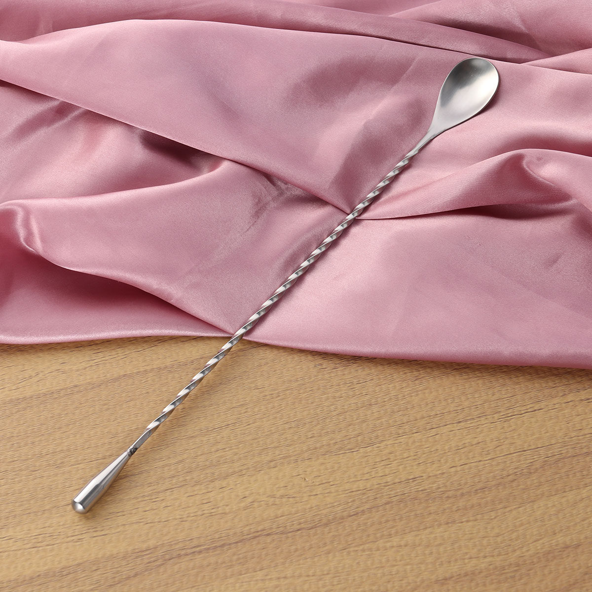 31cm Stainless Steel Cocktail  - Bar Spoon Twisted recension och pris