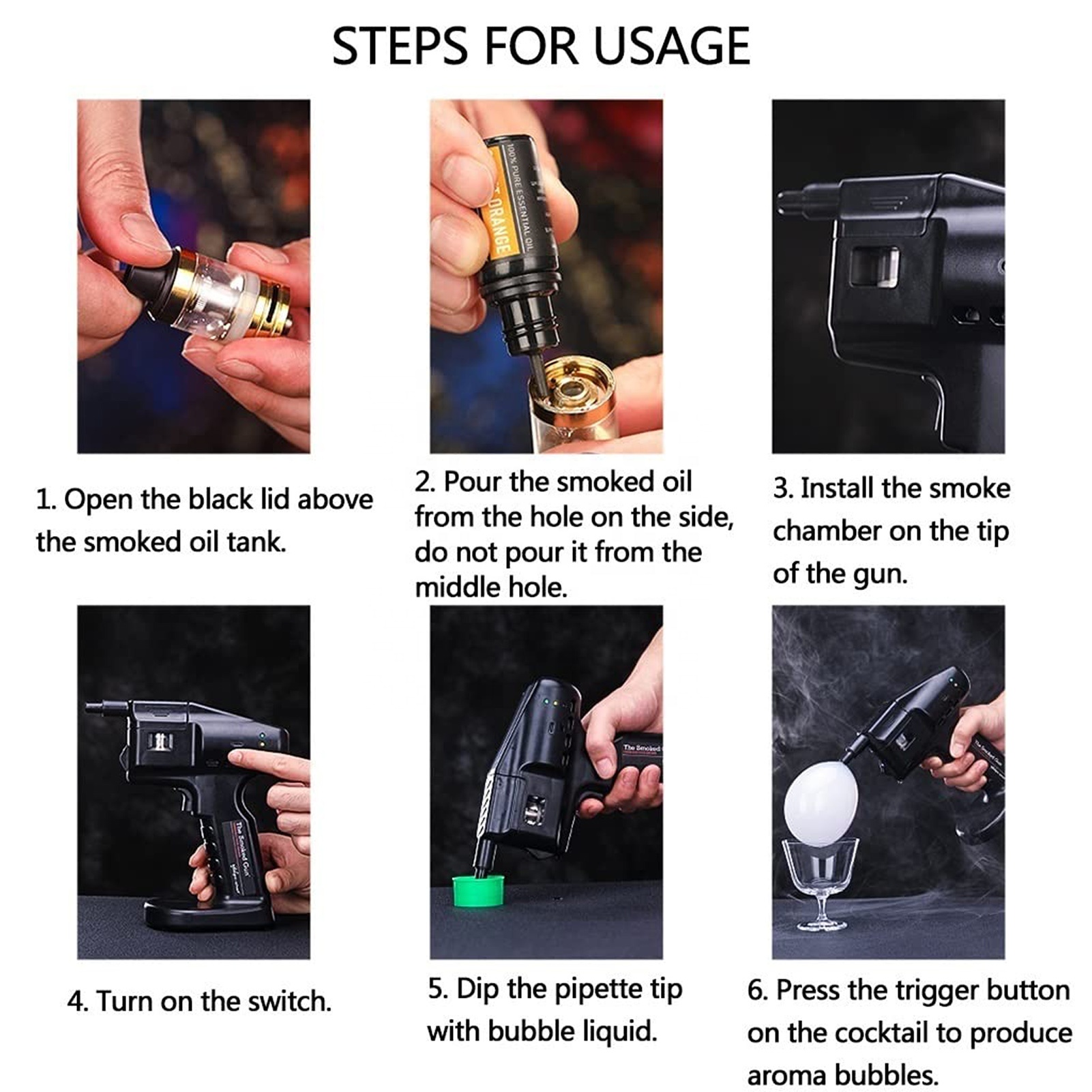 Smoke Gun Kit Batender Electri - Smoking Gun Kit recension och pris