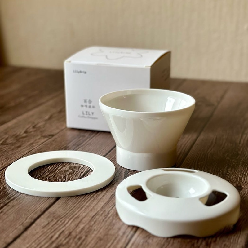 Tritan Lily Cake Coffee Drippe - Home Bar Supplies recension och pris