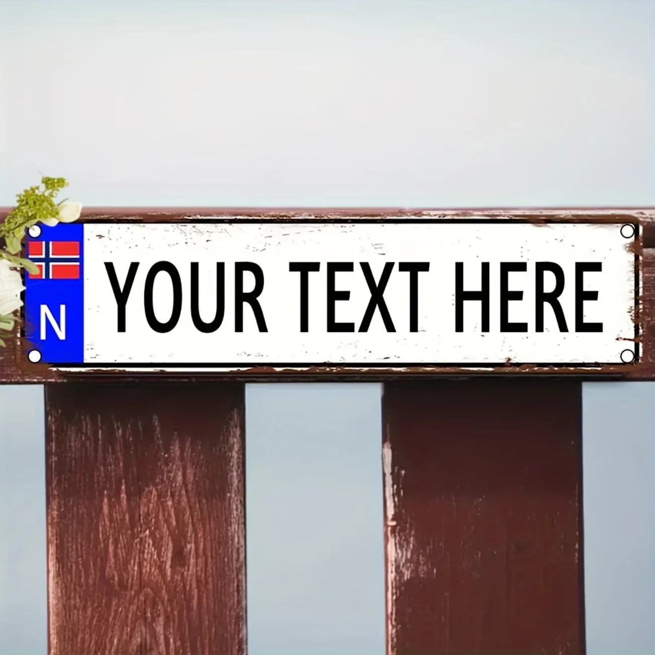Custom Text Norwegian Vintage  - Home Bar Signs recension och pris