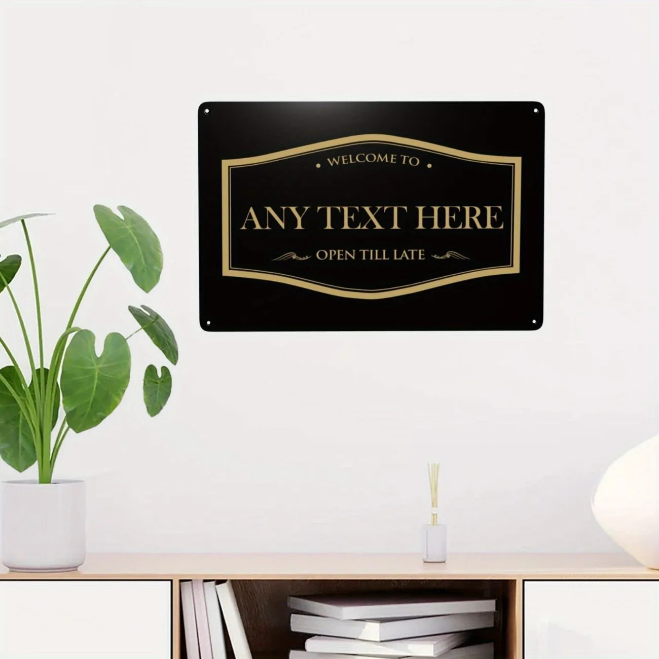 CIFbuy Customizable 2D Flat Go - Home Bar Signs recension och pris