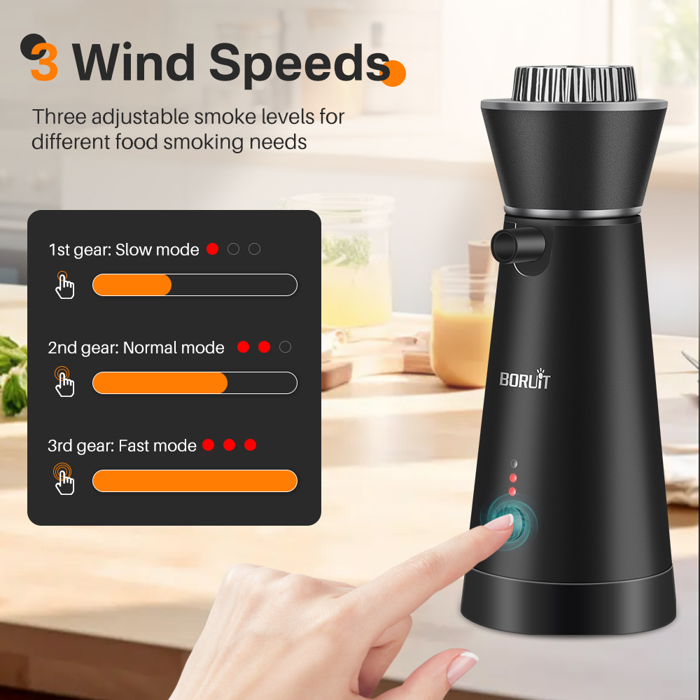 BORUiT Smoke Infuser Food Drin - Smoking Gun Kit recension och pris