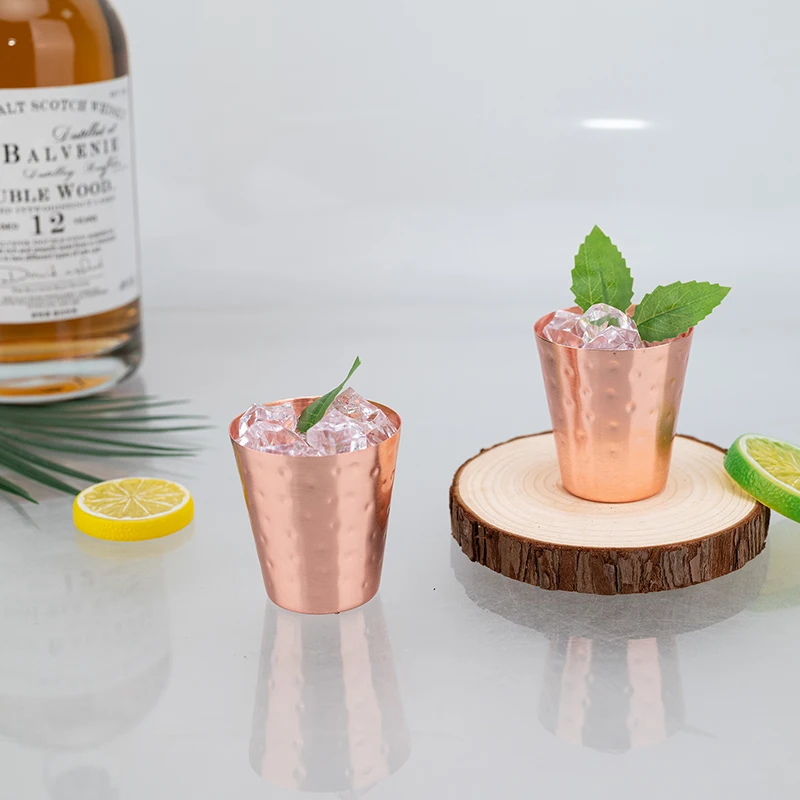 6cs 8Pcs New 100% Copper Cups  - Mule Copper Mug recension och pris