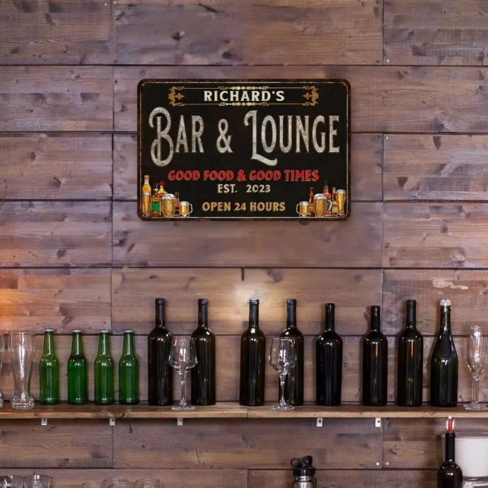 CIFbuy Personalized Custom Tex - Home Bar Lounge recension och pris