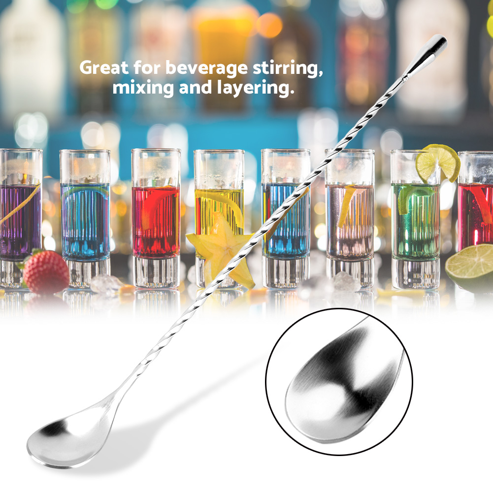 Bar Mixing Spoon Bar Spoon Sta - Bar Spoon Twisted recension och pris